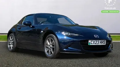 Used Mazda MX5 Exclusive-Line 132 HP (97 kW) 2023 Blue Cabriolet