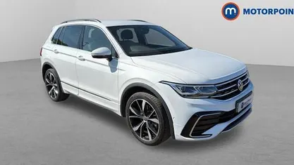 Begagnad VW Tiguan R-line 245 HK (180 kW) 2023 Vit SUV
