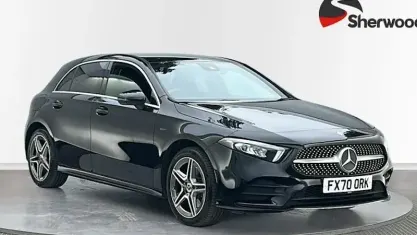 Used Mercedes A250 Executive 218 HP (160 kW) 2020 Black Hatchback