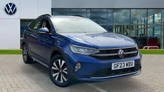 Reef blue metallic Used 2023 VW Taigo Life SUV | £16,789 (Fair price)