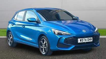 Used MG MG3 Trophy 194 HP (142 kW) 2024 Blue Hatchback