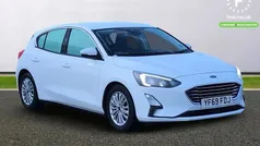 White Used 2019 Ford Focus Titanium Hatchback | £12,499 (Fair price)