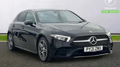 Used Mercedes A220 AMG line 190 HP (139 kW) 2020 Black Hatchback
