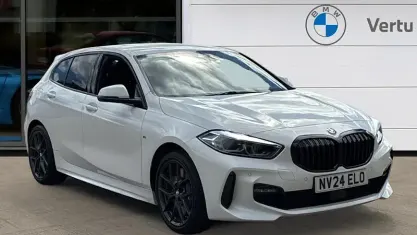 Used BMW 118 M Sport 136 HP (100 kW) 2024 White Hatchback