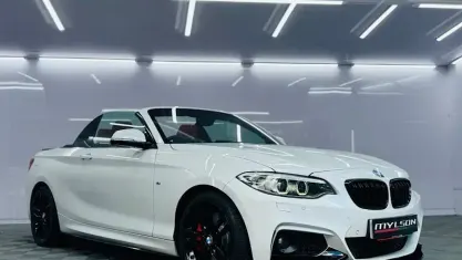 Used BMW 218 M Sport 150 HP (110 kW) 2016 White Cabriolet