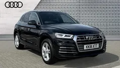 Black Used 2018 Audi Q5 S-Line SUV | £21,777 (Fair price)
