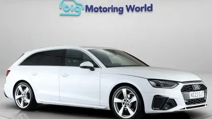 Used Audi A4 S-Line 150 HP (110 kW) 2023 White Estate