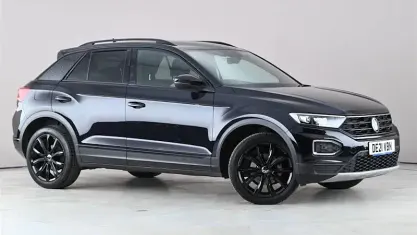 Usado VW T-Roc Black Edition 150 CV (110 kW) 2021 Negro SUV