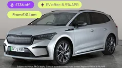 Silver Used 2023 Skoda Enyaq iV SportlinePlus SUV | £25,126 (Fair price)
