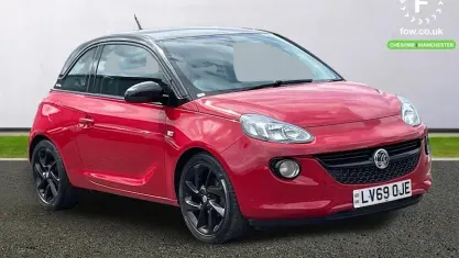 Used Vauxhall Adam 69 HP (50 kW) 2019 Red Hatchback