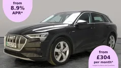 Black Used 2022 Audi e-tron Advanced SUV | £20,935 (Fair price)