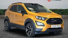 Yellow Used 2022 Ford Ecosport Active SUV | £11,420 (Fair price)