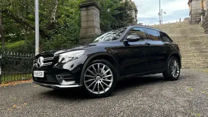 Used Mercedes GLC250 AMG line 204 HP (150 kW) 2018 Black SUV