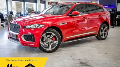 Used Jaguar F-Pace S 300 HP (220 kW) 2016 Red SUV