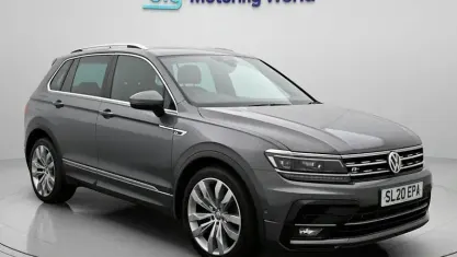 Used VW Tiguan R-line 150 HP (110 kW) 2020 Grey SUV