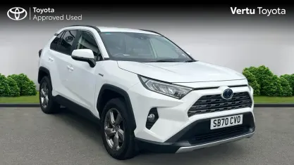 Used Toyota RAV4 Hybrid Design 218 HP (160 kW) 2021 White SUV