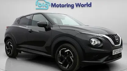 Używany Nissan Juke N-Connecta 114 KM (83 kW) 2023 Czarny SUV
