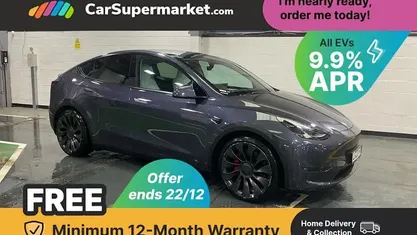 Grey Used 2023 Tesla Model Y Performance SUV | £33,997 (Fair price)