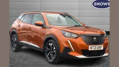 Orange fusion Used 2021 Peugeot 2008 Allure SUV | £13,576 (Fair price)