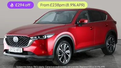 Red Used 2022 Mazda CX-5 Edition SUV | £18,619 (Fair price)