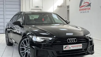 Used Audi A6 Black Edition 204 HP (150 kW) 2021 Black Sedan