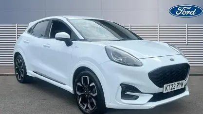 Used Ford Puma ST-Line X 125 HP (91 kW) 2023 White SUV