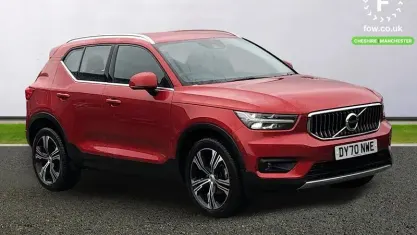 Used Volvo XC40 Inscription 163 HP (119 kW) 2020 Red SUV