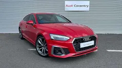 Red Used 2021 Audi A5 S-Line Coupe | £23,290 (Fair price)