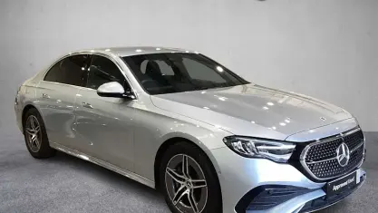 Used Mercedes E200 AMG line 204 HP (150 kW) 2025 Silver Sedan