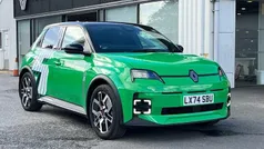 Pop green with black roof + gold roof line Used 2025 Renault R5 Komfort Hatchback | £24,290 (Good price)