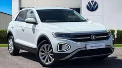 White Used 2022 VW T-Roc Style SUV | £22,689 (Fair price)