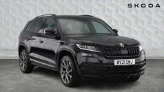 Black magic pearl effect Used 2021 Skoda Kodiaq SportLine SUV | £20,022 (Good price)
