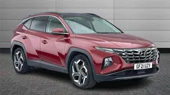 Sunset red Used 2021 Hyundai Tucson Ultimate SUV | £21,990 (Fair price)