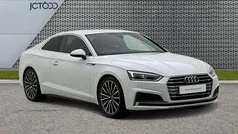 Glacier white, metallic Used 2018 Audi A5 S-Line Coupe | £15,990 (Fair price)