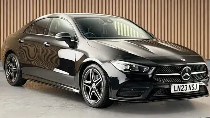 Used Mercedes CLA180 Executive 136 HP (100 kW) 2023 Black Coupe