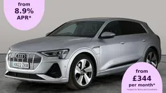 Silver Used 2022 Audi e-tron S-Line SUV | £23,307 (Fair price)