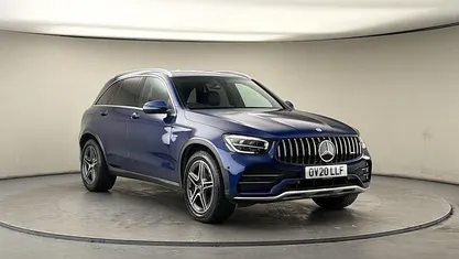 Used Mercedes GLC43 AMG AMG 390 HP (286 kW) 2020 Brilliant blue SUV