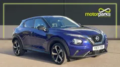 Blue metallic Used 2022 Nissan Juke 360º SUV | £12,600 (Fair price)