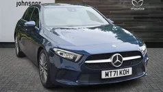 Blue Used 2021 Mercedes A180 Executive Hatchback | £19,994 (Fair price)