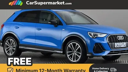 Used Audi Q3 Black Edition 150 HP (110 kW) 2022 Blue SUV