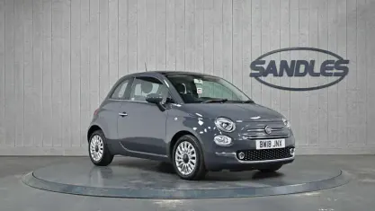 Käytetty Fiat 500 Lounge 69 HP (50 kW) 2018 Harmaa Viistoperä
