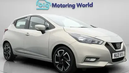 Used Nissan Micra Acenta 92 HP (67 kW) 2021 Grey Hatchback