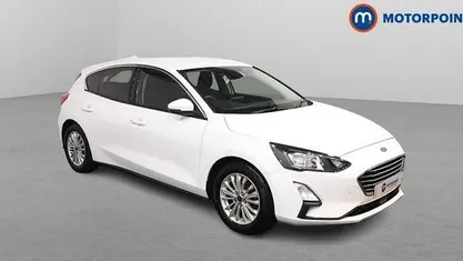 Used Ford Focus Titanium 125 HP (91 kW) 2019 White Hatchback