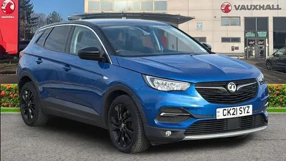 Used Vauxhall Grandland X SRi 131 HP (96 kW) 2021 Blue SUV