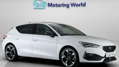 Used Cupra Leon 150 HP (110 kW) 2024 White Hatchback