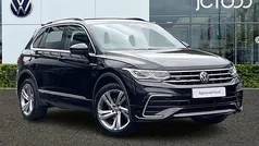 Black Used 2023 VW Tiguan R-line Edition SUV | £27,350 (Fair price)