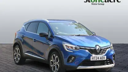Used Renault Captur Techno 91 HP (66 kW) 2022 Blue SUV