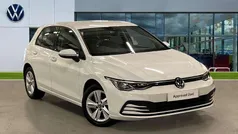 White Used 2022 VW Golf VIII Life Hatchback | £17,170 (Fair price)