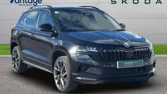 Black magic pearl effect Used 2023 Skoda Karoq SportLine SUV | £26,990 (Fair price)
