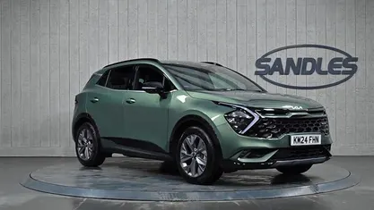 Used Kia Sportage GT-Line 230 HP (169 kW) 2023 Green SUV